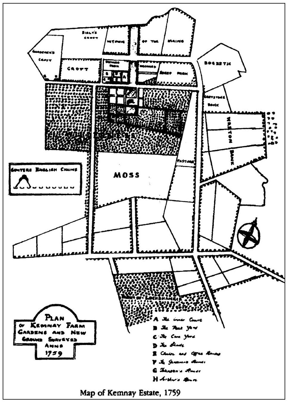 kemnay estate map